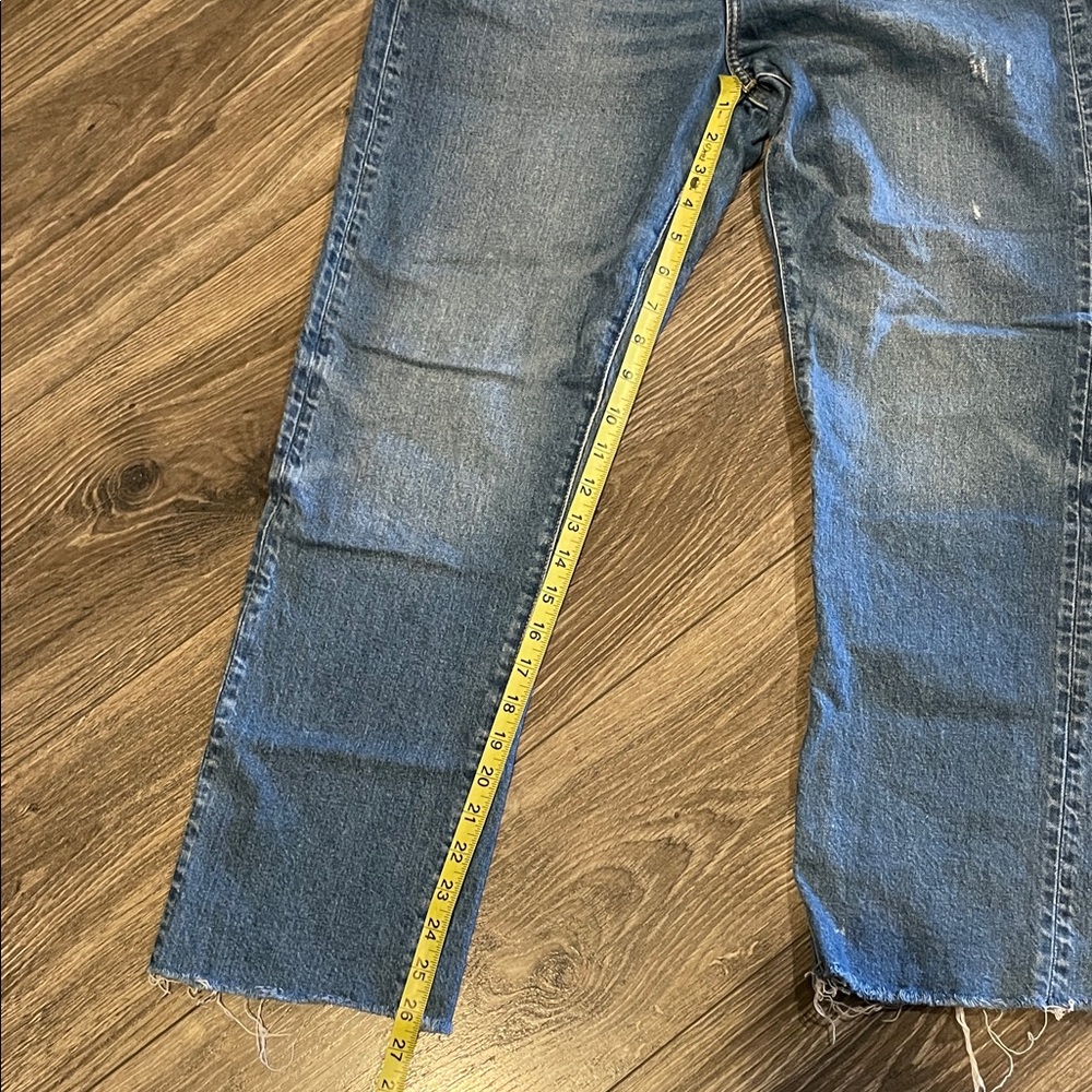 AE77 Straight Crop Jeans - Picture 8 of 9